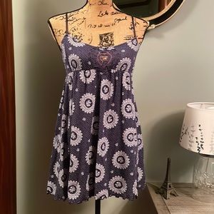 Free People navy blue tank size medium.